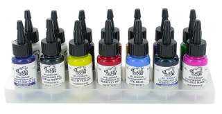 Millenium Moms Tattoo Inks Boxed Kit with 14 1oz Bottle  