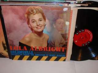 LOLA ALBRIGHT Dreamsville MANCINI LP CL 1327 6 eye MONO  