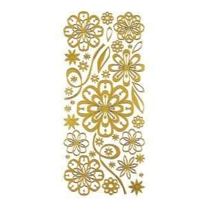  12 PACK DAZZLE STCKD DAISY GOLD Papercraft, Scrapbooking 