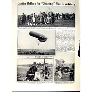  ANTI AIRCRAFT GUN 1915 WORLD WAR BALLOON TELEPHONE