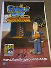 family guy adam west signed poster sdcc 2011 auto mayor