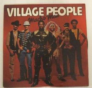 Village People Macho Man AND Cruisin Vinyl Record Album  