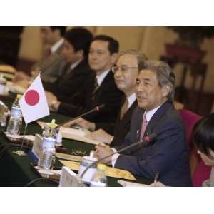 Japanese Foreign Minister Hirofumi Nakasone Photographic 