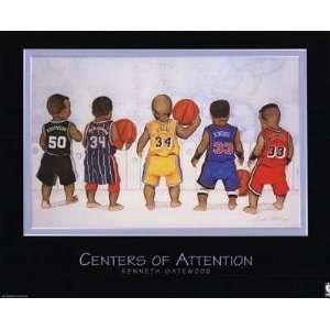  Centers of Attention Kenneth Gatewood. 10.00 inches by 8 