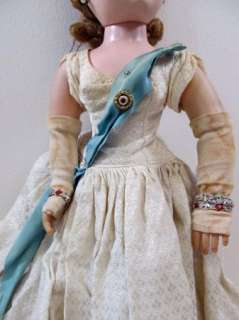 Rare Vintage 1955 Madame Alexander Queen Elizabeth 20 Doll Cissy 