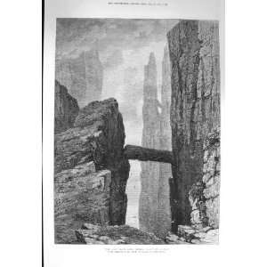  1875 Grey ManS Path Antrim Coast Ireland Cliffs Birds 