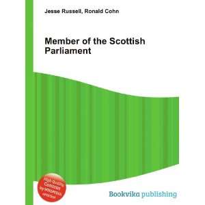 Member of the Scottish Parliament Ronald Cohn Jesse 