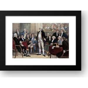 Washington Appointed Commander In Chief 24x18 Framed Art 