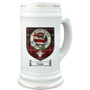  Coles Clan Crest / Clan Badge 22 oz. Stein Mug Everything 