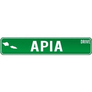  New  Apia Drive   Sign / Signs  Samoa Street Sign City 