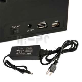   function Dock For All 2.5/3.5SATA Hard Disk E SATA USB2.0 Hub  