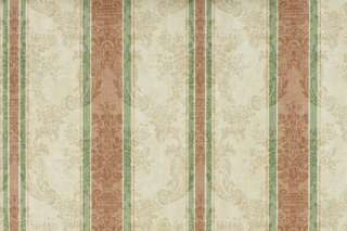 Victorian Small Damask Stripe Wallpaper Double Rolls  
