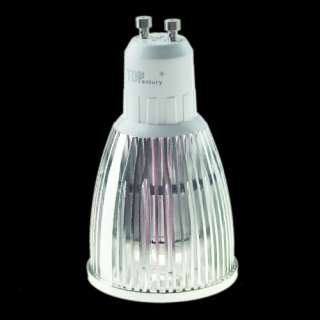 GU10 8W White 3 LED Energy Saving Spot Light Lamp Bulb  