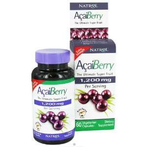   Acai Berry 1,200 mg 60 vegetarian capsules