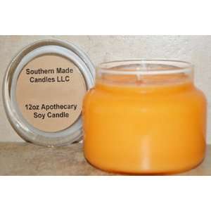  4 Pack 12 oz Apothecary Soy Candle   Peach Everything 