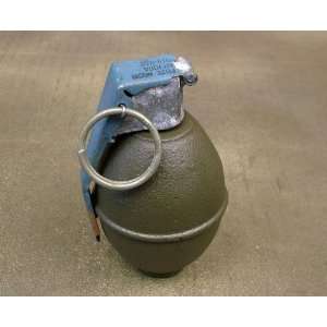    U.S. WWII Lemon Fragmentation Grenade Inert