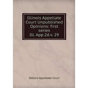  Illinois Appellate Court Unpublished Opinions first 