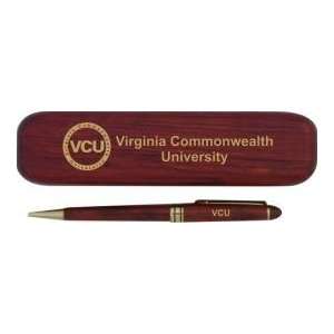  VCU Wood Pen Set Rosewood