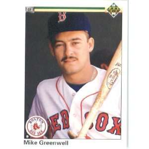  1990 Upper Deck # 354 Mike Greenwell Boston Red Sox / MLB 
