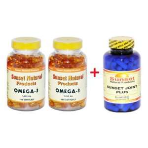 Omega 3 Kit and Sunset Joint Plus