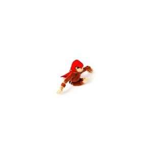  Screaming Mini Monkey Keychain with Red Cape Everything 