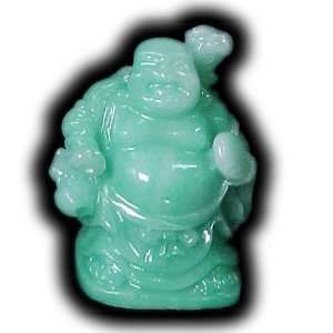 Miniature Jade Spiritual Journey Pocket Buddha 2 Inch