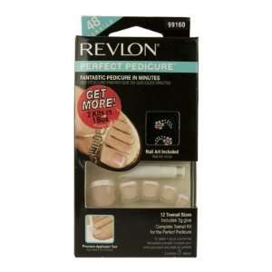    Revlon Perfect Pedicure Glue On False Toenails   99160 Beauty