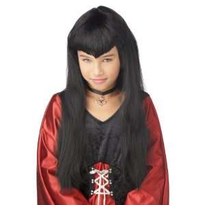 Lets Party By California Costumes Vampire Girl Wig Child / Black   One 