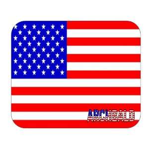  US Flag   Archbald, Pennsylvania (PA) Mouse Pad 