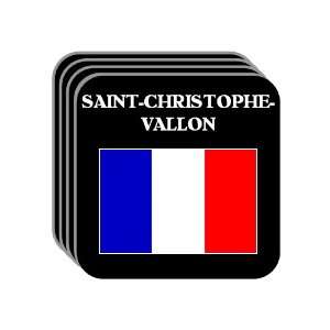  France   SAINT CHRISTOPHE VALLON Set of 4 Mini Mousepad 