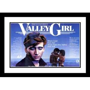  Valley Girl 32x45 Framed and Double Matted Movie Poster 