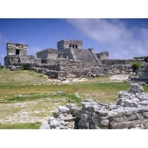  Mayan Archaeological Site, Tulum, Yucatan, Mexico, North 