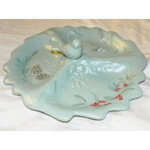  Pfaltzgraff Winterwood 3 Part Relish Tray 