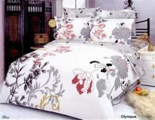 Le Vele Olympus Duvet Cover Bed in Bag Queen Size Bedding Gift Set 