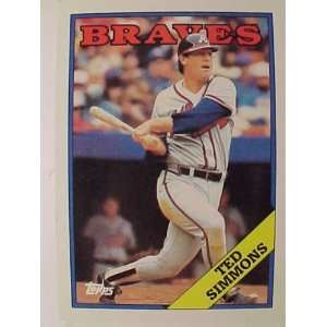  1988 Topps #791 Ted Simmons [Misc.]