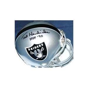  Ted Hendricks autographed Football Mini Helmet (Oakland 