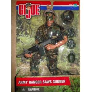  12 GI Joe Army Ranger Saws Gunner Toys & Games