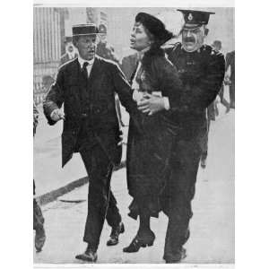 Mrs Pankhurst When Arrested Outside Buckingham Palace Photographic 