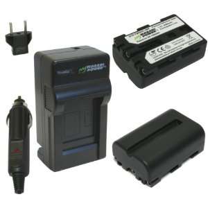  Power Battery and Charger Kit for Sony NP FM500H and Sony CLM V55 