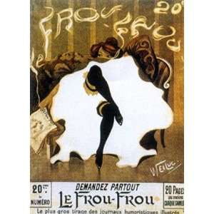  Frou Frou By _ Vintage Advertising. Highest Quality Art 
