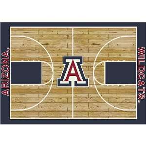 Arizona Wildcats College Basketball 5X7 Rug From Miliken  