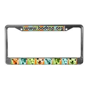  Bad Rap Pit bull License Plate Frame by  