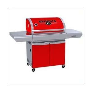  Team Grill Patio MVP Gas Grill   Georgia Bulldogs Patio 