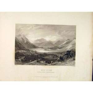   Antique Print Loch Leven Ballahuish Ferry Scotland Art