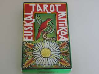   BASQUE MYTHICAL TAROT MITICO VASCO DECK CARDS FOURNIER SPAIN  