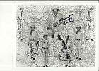 ERNEST TUBB & FOUR OTHER COUNTRY MUSIC SINGERS AUTOGRAPH SIGNED PROMO 