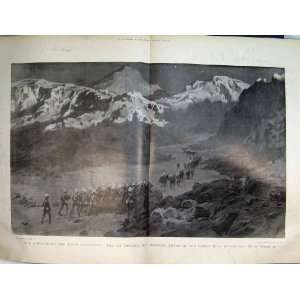  1897 Tirah Expedition Kohat Pass Shabkadar Fort Village 