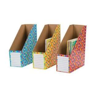  2 Color Dots Book Holders   Teacher Resources & Storage 