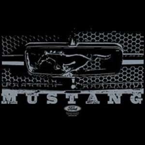 FORD MUSTANG GRILLE PONY T SHIRT AMERICAN MUSCLE CARS  