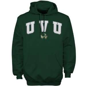  Utah Valley State Wolverines Green Player Pro Arch Hoody 